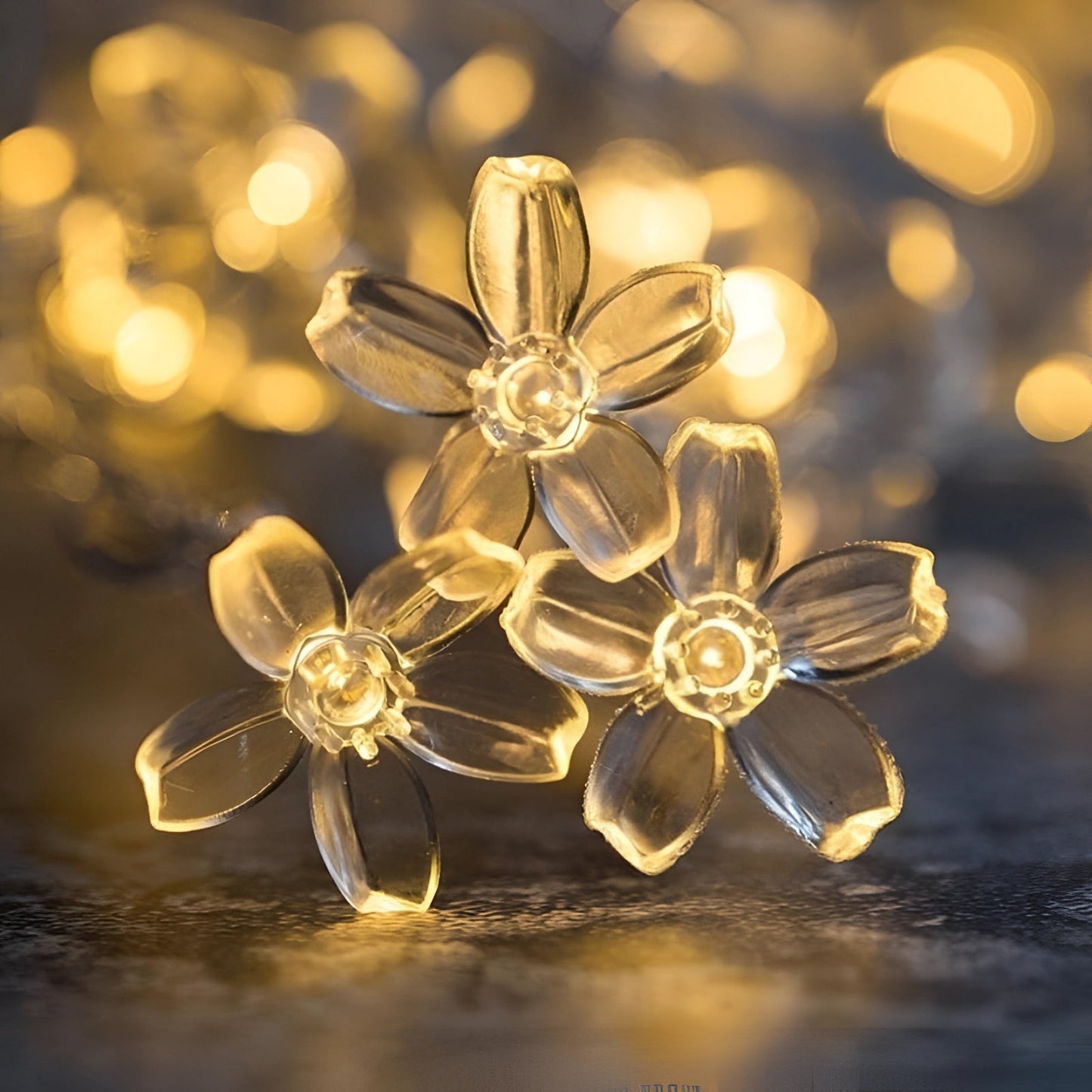 Skorter | Warm White Battery LED String Lights - Cozy Indoor Bedroom Decoration