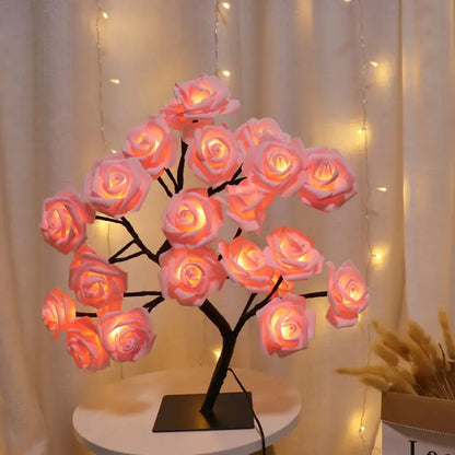 Skorter | RadiantRose - Illuminated Roses Table Lamp
