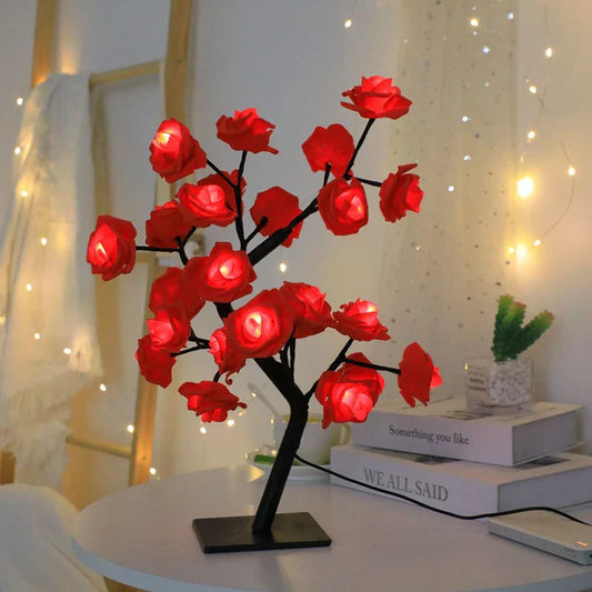 Skorter | RadiantRose - Illuminated Roses Table Lamp