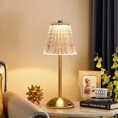 Skorter | AuraGlow Table Lamp - Rechargeable LED Lamp with Dimming Function