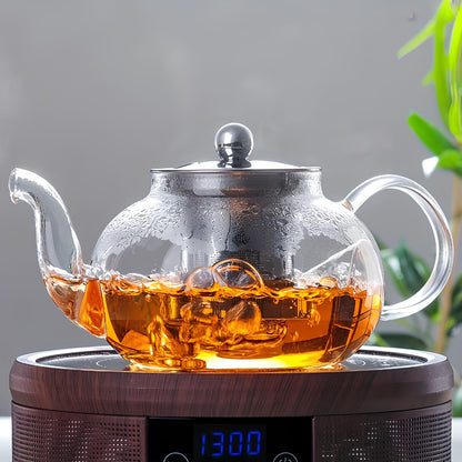 Skorter infuser round in borosilicate glass