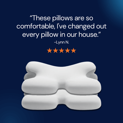 Skorter | Ergonomic Cervical Pillow | Memory Foam, Neck Support & Ideal for Restful Sleep