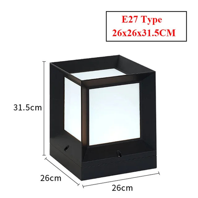 Skorter | LumiPillar - Outdoor Standing Lamp for Gates and Driveways