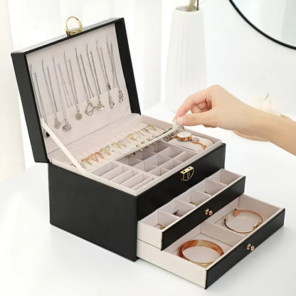 Skorter | EleganceBox Luxury Jewelry Box – Multiple Storage Box for Jewelry