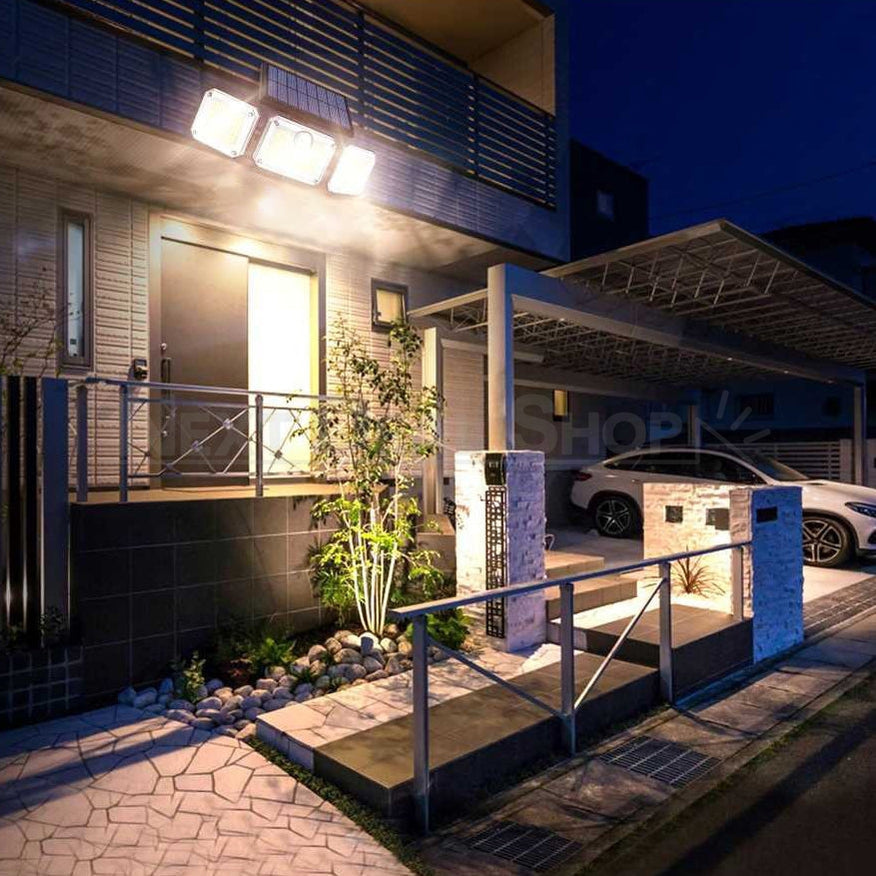 Skorter | Triple Head Solar Motion Sensor Security Light