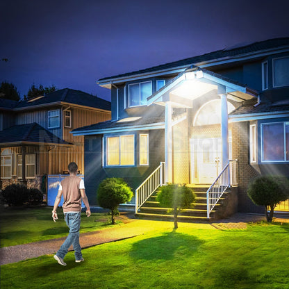 Skorter | Triple Head Solar Motion Sensor Security Light