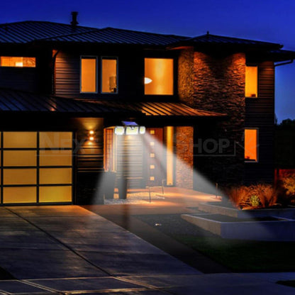 Skorter | Triple Head Solar Motion Sensor Security Light