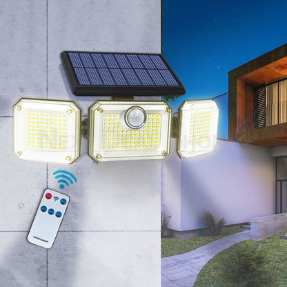 Skorter | Triple Head Solar Motion Sensor Security Light
