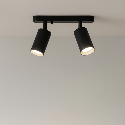 Skorter | TwinGlow Rotating Ceiling Lamp – Adjustable 2-Head Modern Spotlight