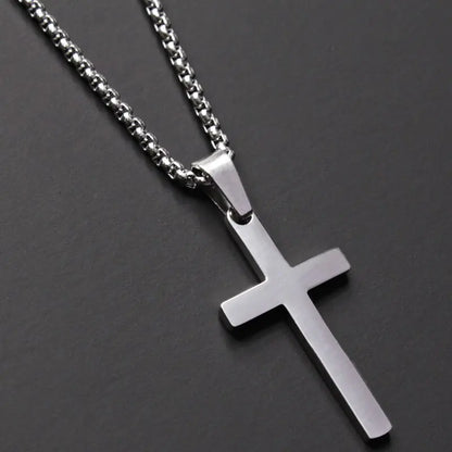 Skorter | Classic Cross Men's Necklace