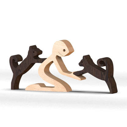 Skorter | Danish Wooden Animal Ornaments