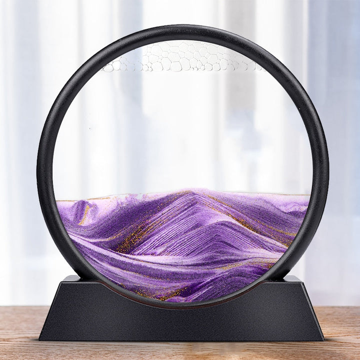 Skorter | Royaleva Moving Sand Art Sculpture - LED Calming Desk Decoration