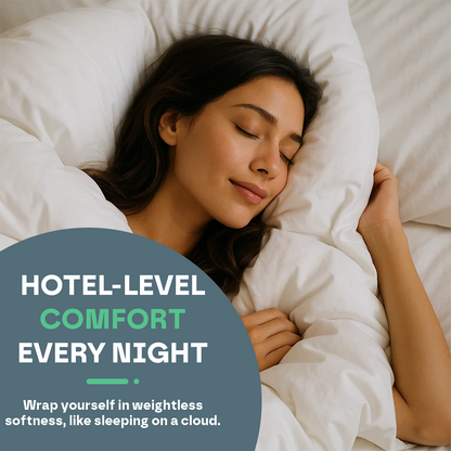 Skorter | All Seasons Cloud-Soft Duvet | Gentle on Skin, Cozy & Breathable for Twin, Full, Queen, King Sizes