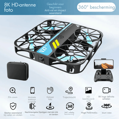 Skorter | V37 Mini Drone - 8k Camera - Hd Recording
