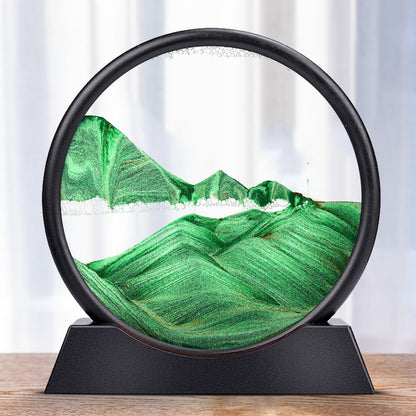 Skorter | Royaleva Moving Sand Art Sculpture - LED Calming Desk Decoration