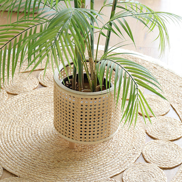 Skorter | Braided Flower Pot Holder made of Rattan