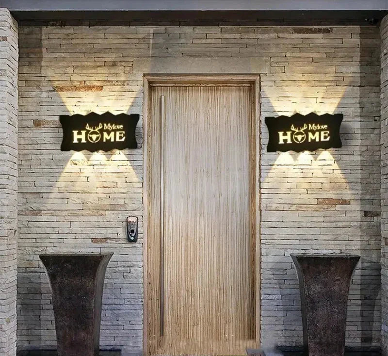 Skorter | LetterLume – Personal LED Wall Lamp with Letters for Living Room & Bedroom
