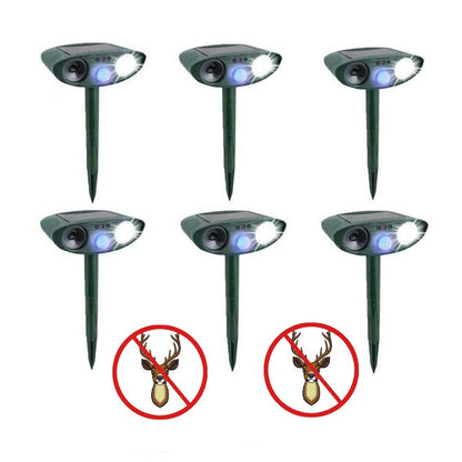 Skorter | Ultrasonic Deer Repeller Solar Powered for Garden Protection