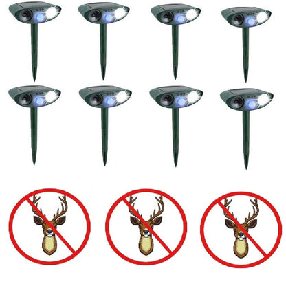 Skorter | Ultrasonic Deer Repeller Solar Powered for Garden Protection
