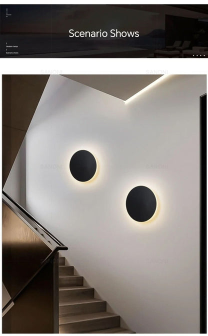Skorter | Sleeksphere - Round LED Wall Lamp