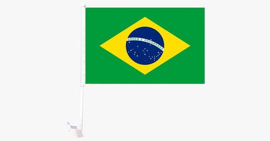 Skorter | Brazil Flag Car Pole Decoration – Let your car say patriotic!