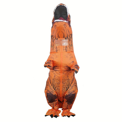 Skorter | DinoKing Inflatable T-Rex Costume – Giant Unisex Suit with Fan