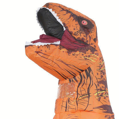 Skorter | DinoKing Inflatable T-Rex Costume – Giant Unisex Suit with Fan