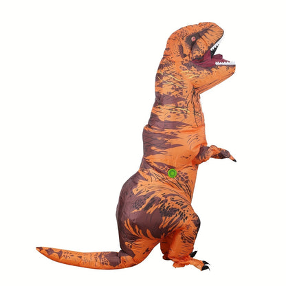 Skorter | DinoKing Inflatable T-Rex Costume – Giant Unisex Suit with Fan