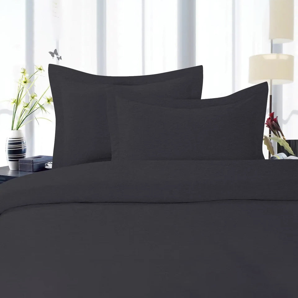 Skorter | 3-piece: Bibb Home Heavyweight Flannel Duvet Cover Set