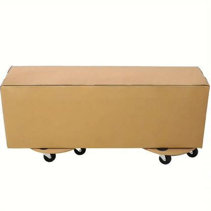 Skorter | 2-Piece: Furniture Moving Dolly Heavy Wood Rolling Movers