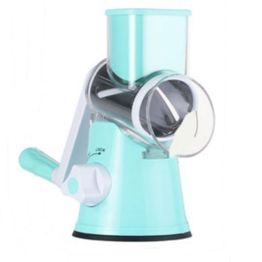 Skorter | 3-in-1 Multifunctional Stainless Steel Rotary Slicer, For Vegetable, Cheese & More