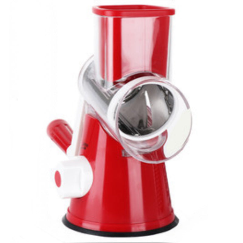 Skorter | 3-in-1 Multifunctional Stainless Steel Rotary Slicer, For Vegetable, Cheese & More