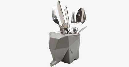 Skorter | Elephant Cutlery Tray - Quickly and easily remove excess water!