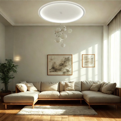 Skorter | GLOWLITH – Scandinavian LED Ceiling Lamp for Modern, Glare-Free Lighting
