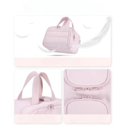 Skorter | Compact toiletry bag with hook & compartment division