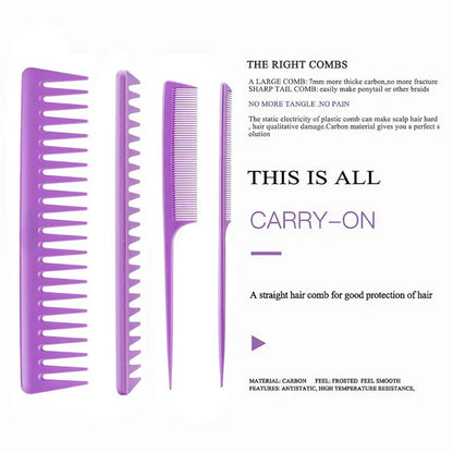 Skorter | 4-piece detangling hairbrush set