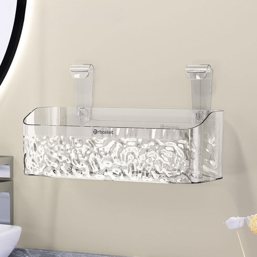 Skorter | Bathroom Suction Cup Shelf – Easy Storage Solution
