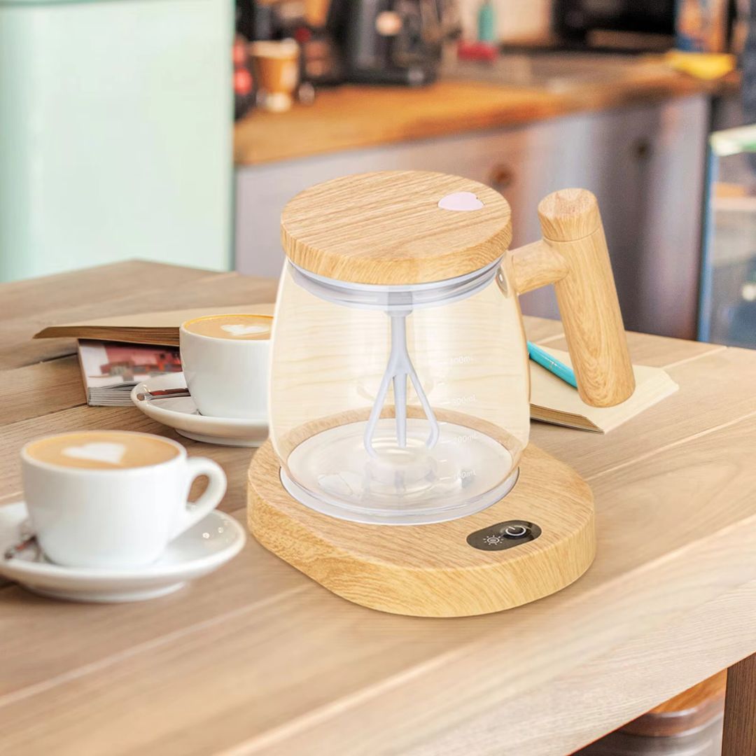 Skorter | 2in1 Mixer Cup made of Wood