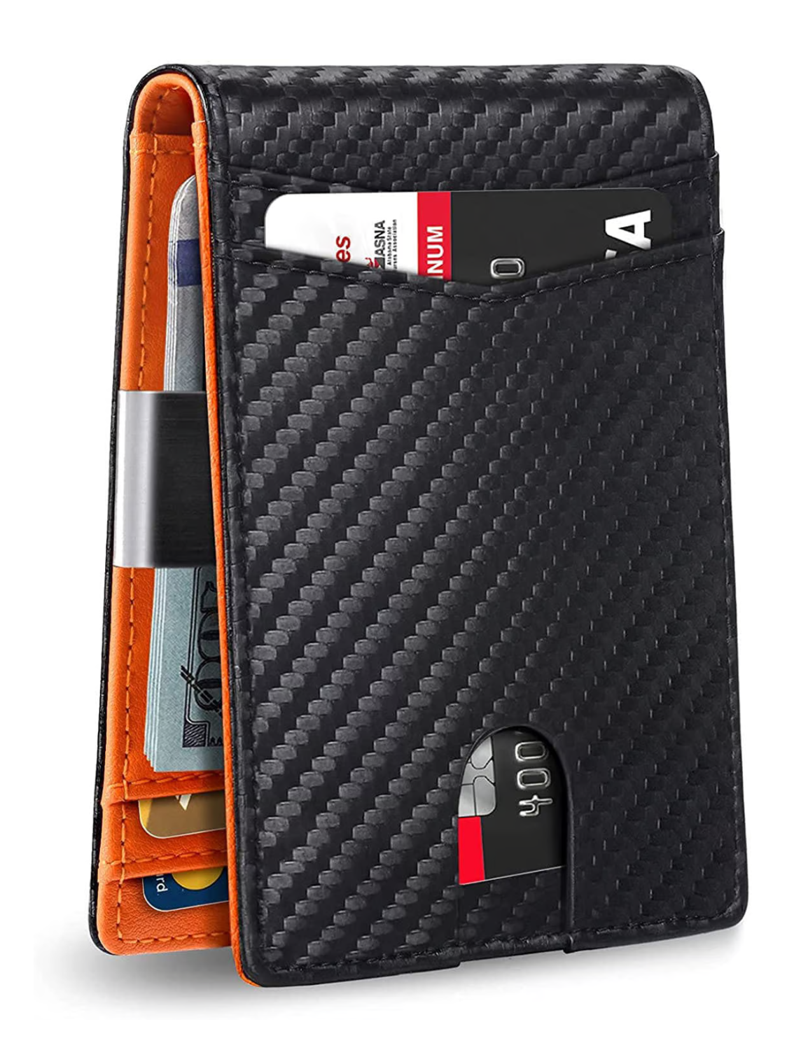 Skorter | SafeSlim RFID Leather Men's Wallet – Compact, Thin & Safe