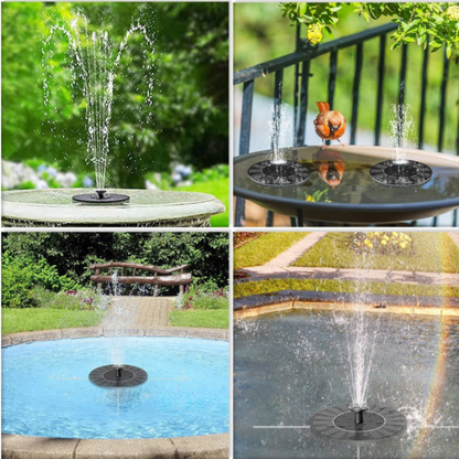 Skorter | Solar Bird Fountain – Solar-powered fountain for garden & birds | Sustainable and low-maintenance