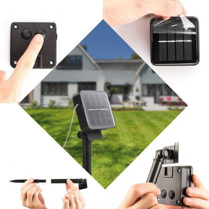 Skorter | Moriluxe – Moroccan Style Solar String Lights with Warm White Glow & Weatherproof Design