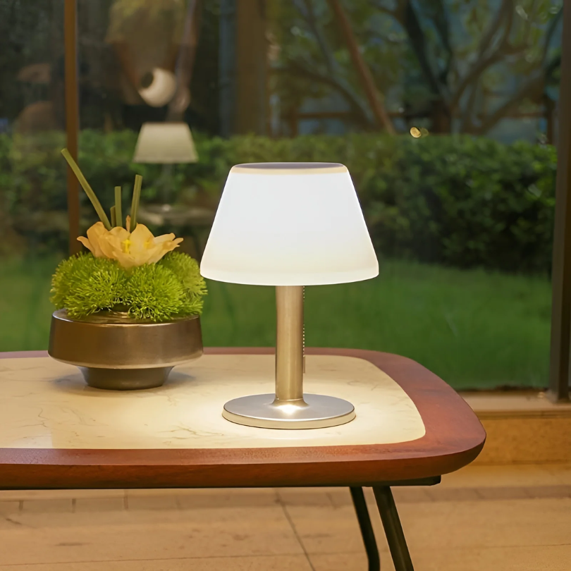 Skorter | Stylish Solar Energy Table Lamp - SolarLuxe