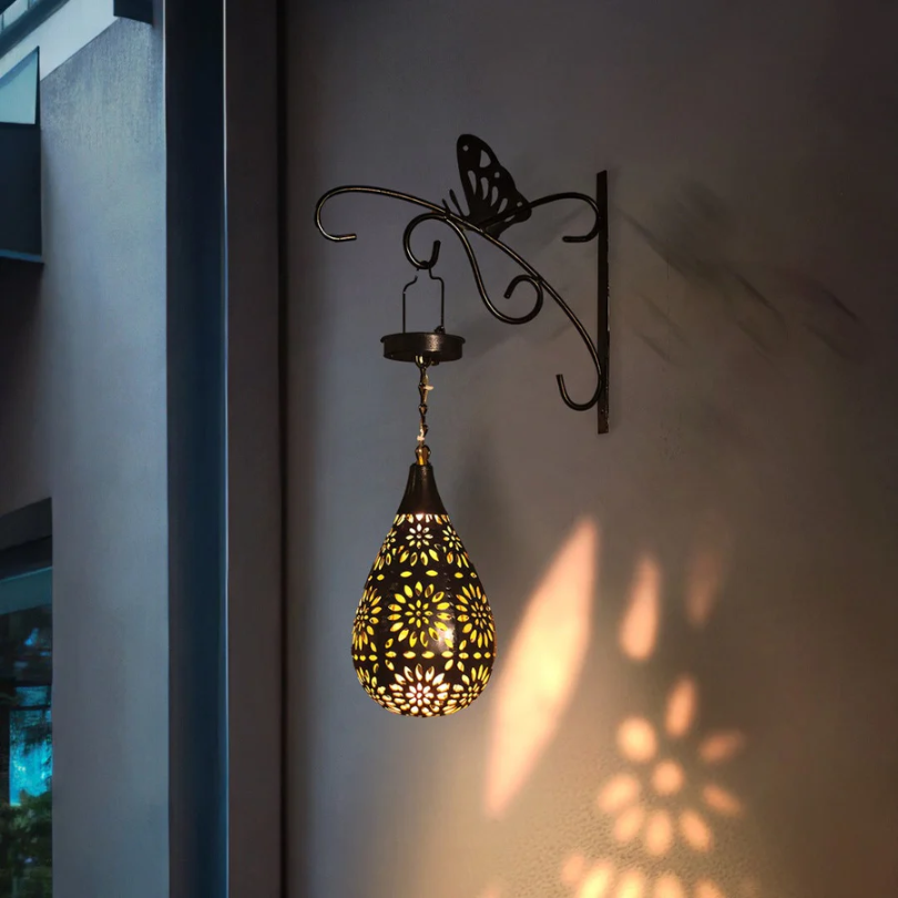 Skorter | Solar Energy Outdoor Pendant Light - LumaBright