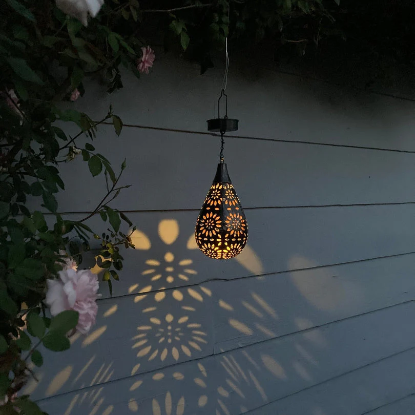 Skorter | Solar Energy Outdoor Pendant Light - LumaBright