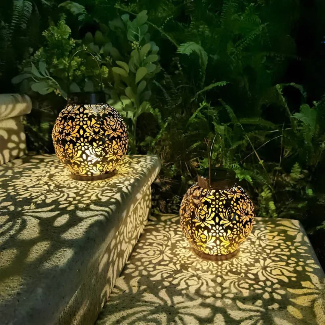 Skorter | Waterproof LED Solar Garden Hanging Light - RadiantGlow