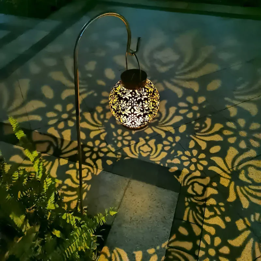 Skorter | Waterproof LED Solar Garden Hanging Light - RadiantGlow