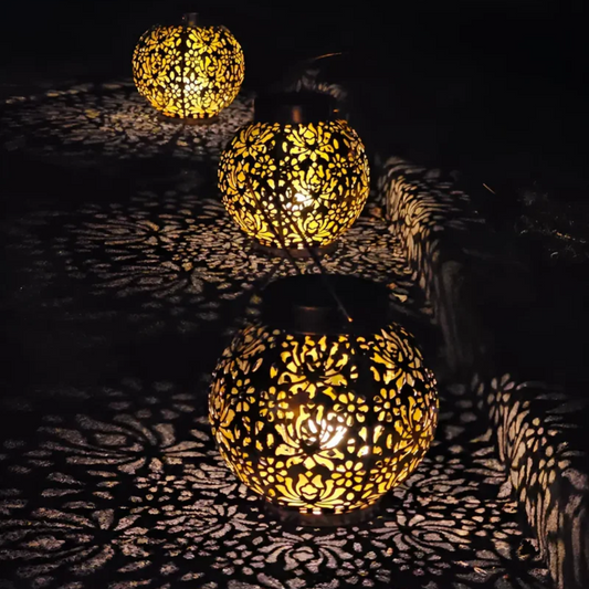 Skorter | Waterproof LED Solar Garden Hanging Light - RadiantGlow