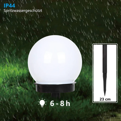 Skorter | 3 piece waterproof LED solar garden lights - SunLuxe Orbs
