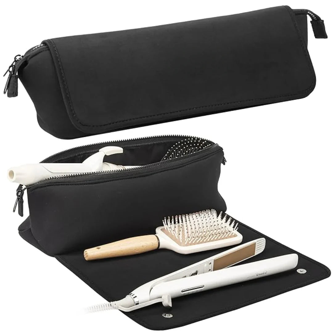 Skorter | 2-in-1 hair tool travel bag & heat-resistant mat