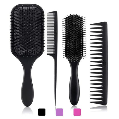 Skorter | 4-piece detangling hairbrush set